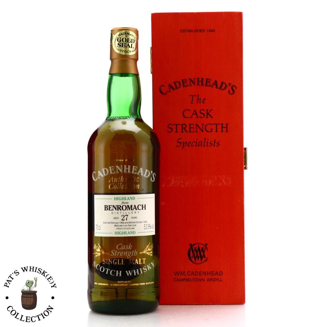 Benromach 1966 Cadenhead's 27 Year Old