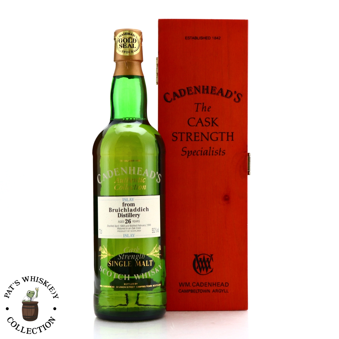 Bruichladdich 1969 Cadenhead's 26 Year Old