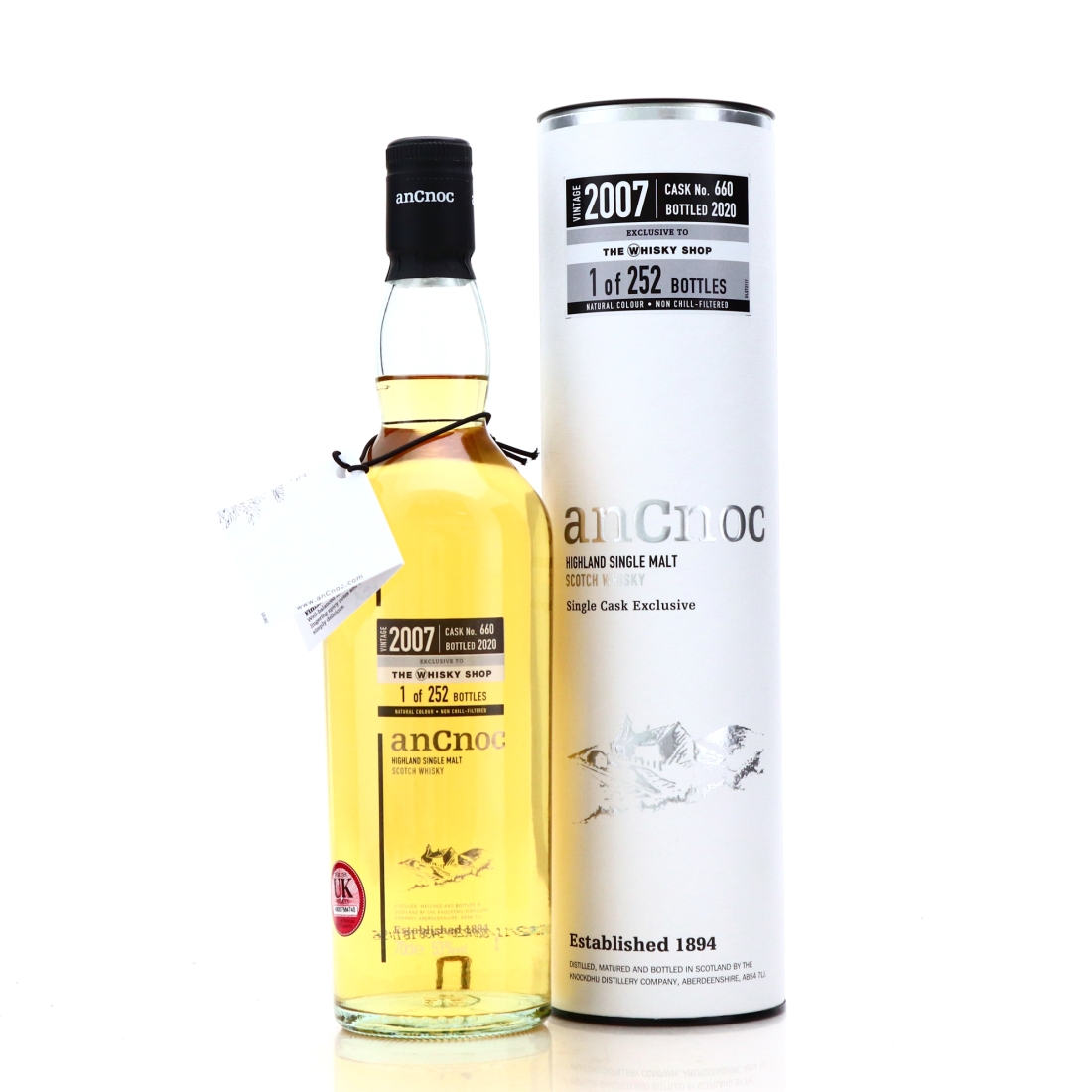 AnCnoc 2007 Single Cask #660 / TWS