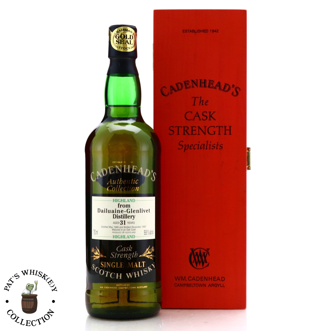 Dailuaine 1966 Cadenhead's 31 Year Old 75cl / US Import