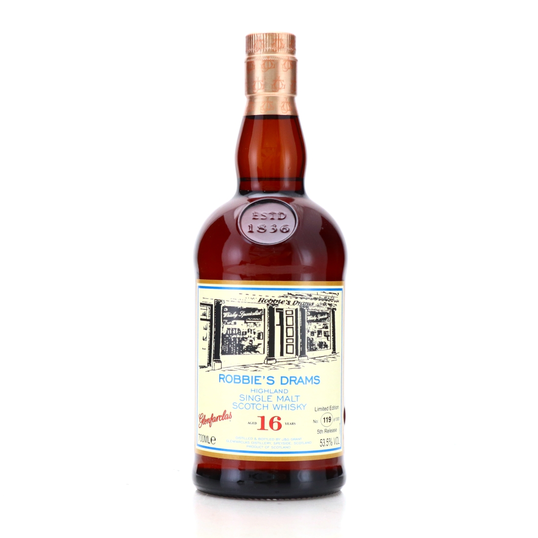 Glenfarclas 16 Year Old Robbie's Drams