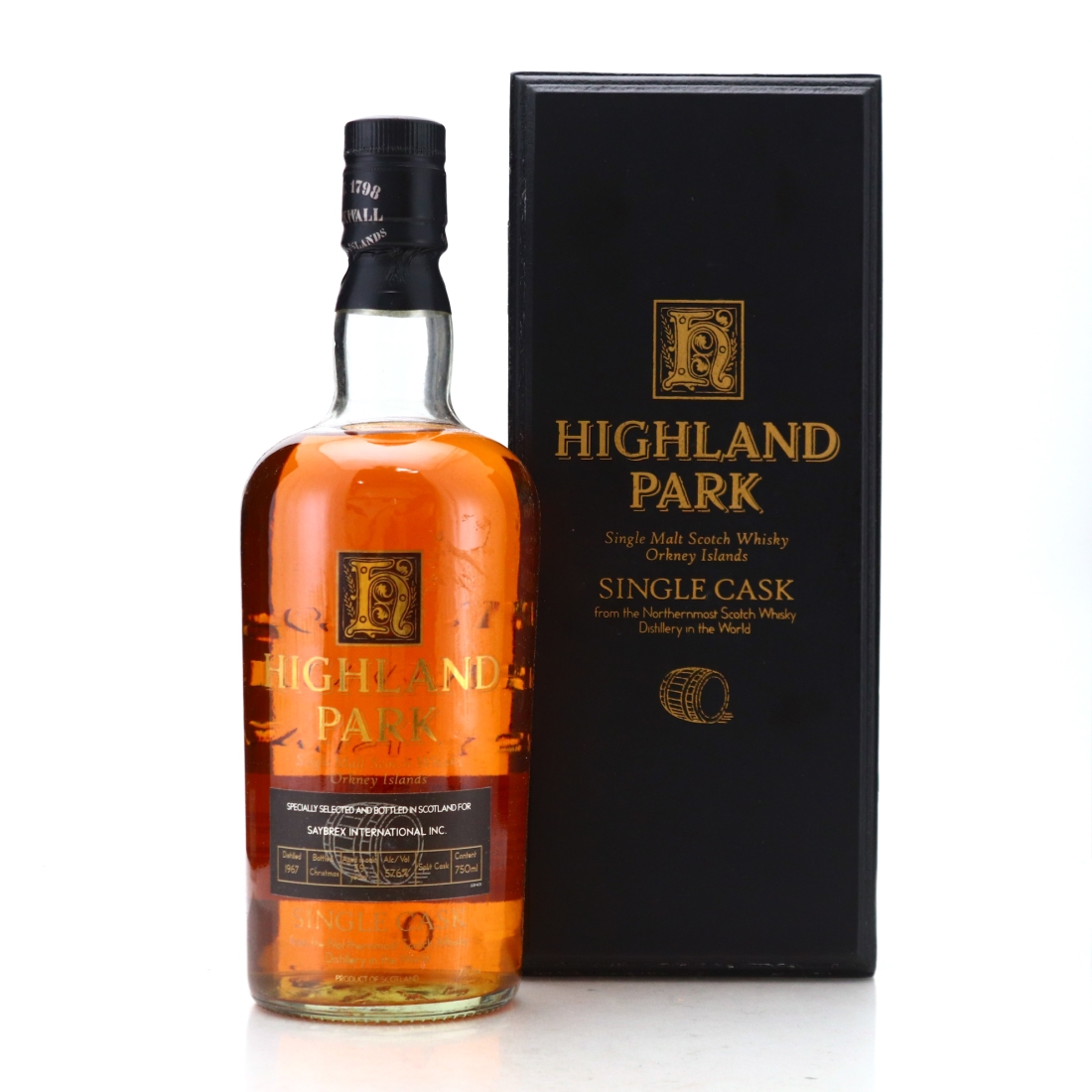 Highland Park 1967 Single Cask 39 Year Old 75cl / Saybrex International
