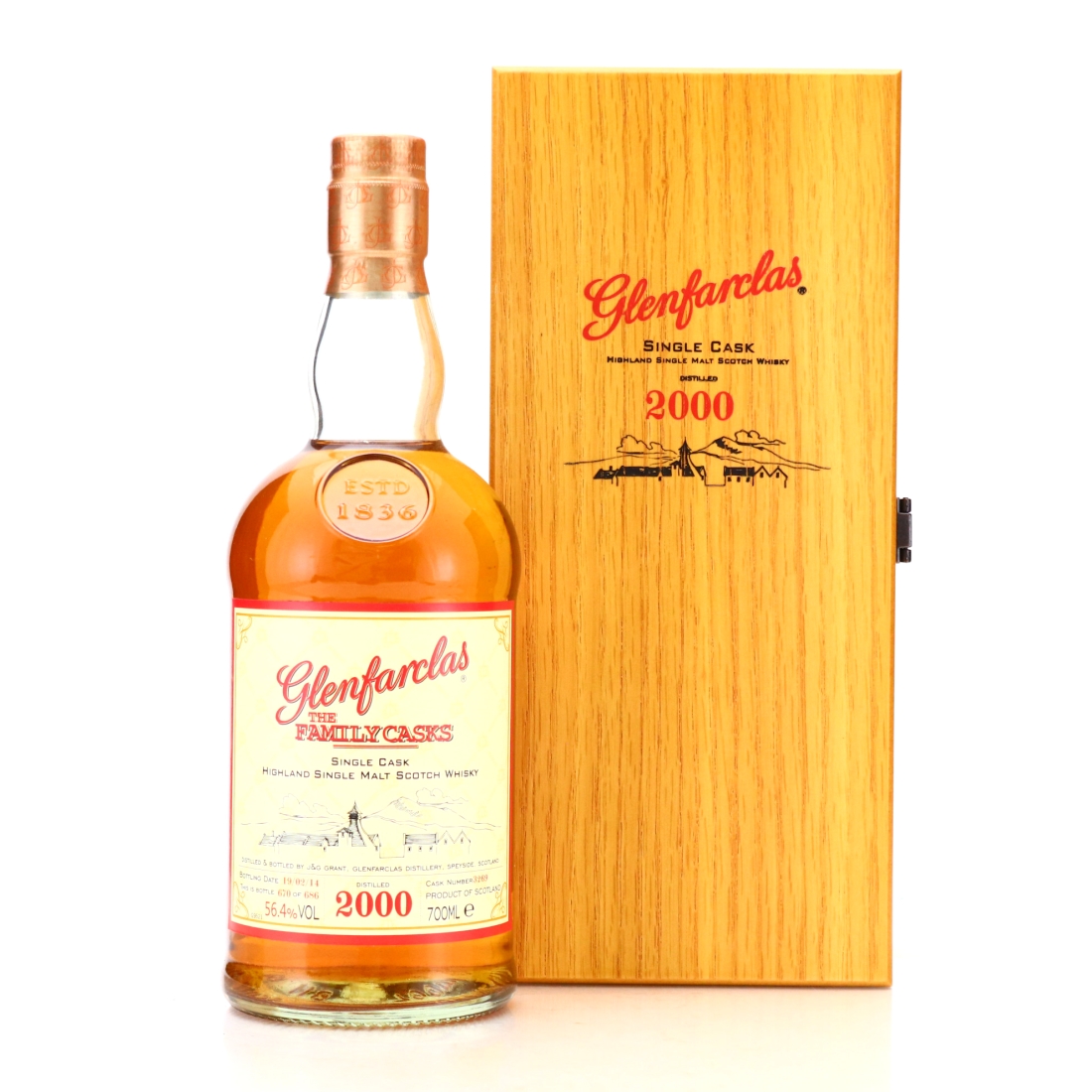 Glenfarclas 2000 Family Cask #3269
