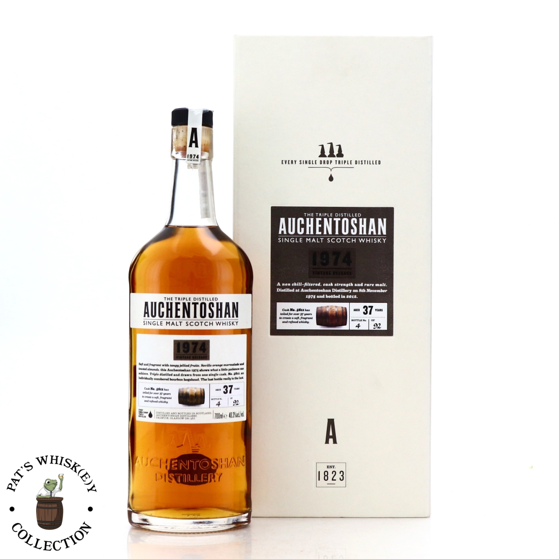 Auchentoshan 1974 Single Bourbon Cask 37 Year Old #5611