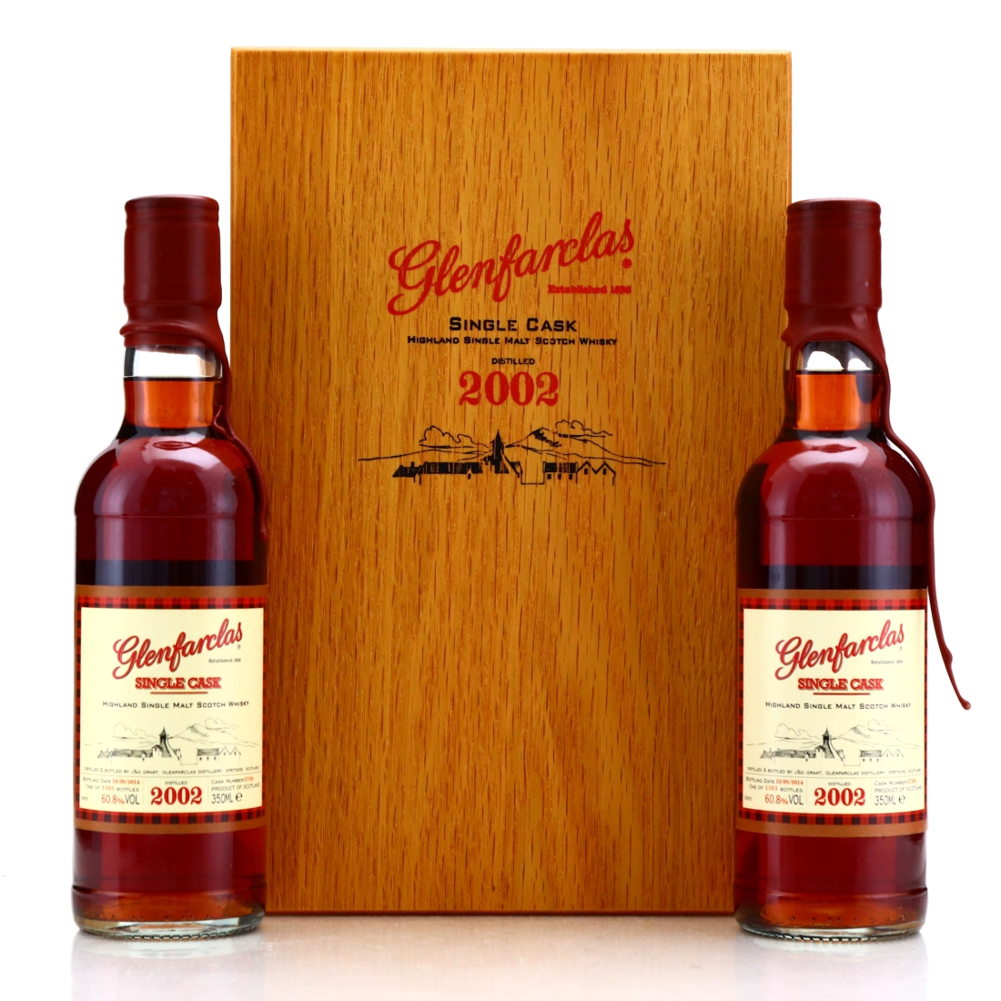Glenfarclas 2002 Single Cask 2 x 35cl