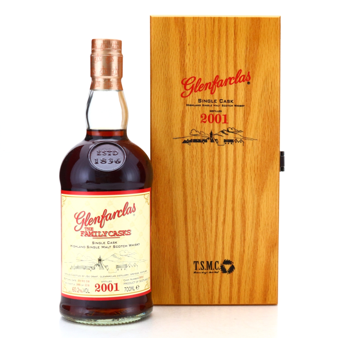 Glenfarclas 2001 Family Cask #3922