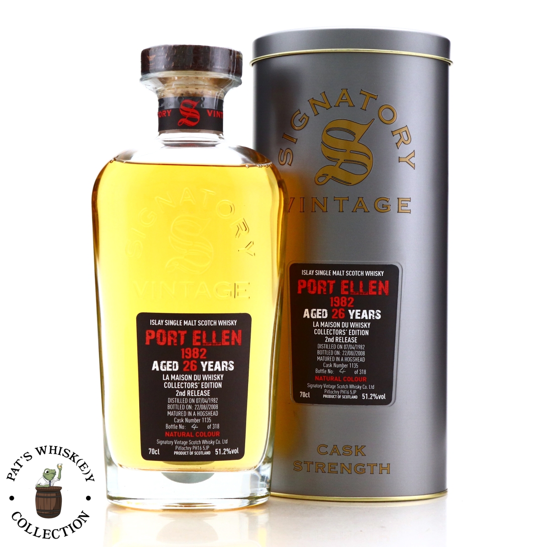 Port Ellen 1982 Signatory Vintage 26 Year Old Cask Strength / LMDW Collector's Edition 2nd Release