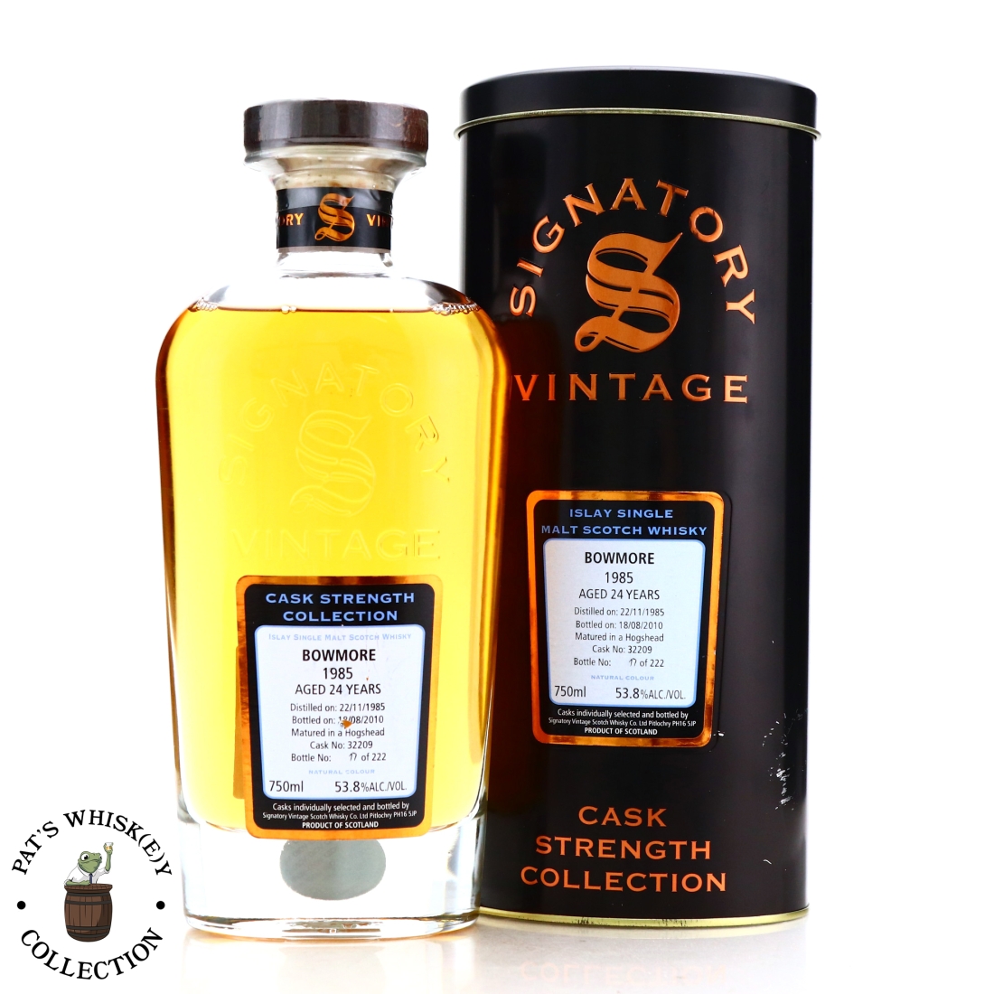 Bowmore 1985 Signatory Vintage 24 Year Old Cask Strength