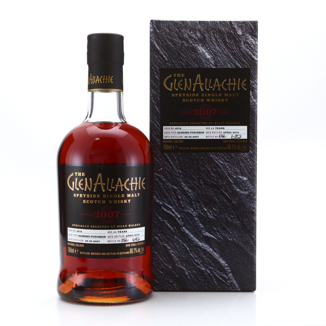 Glenallachie 2007 Single Oloroso Cask 11 Year Old #4572