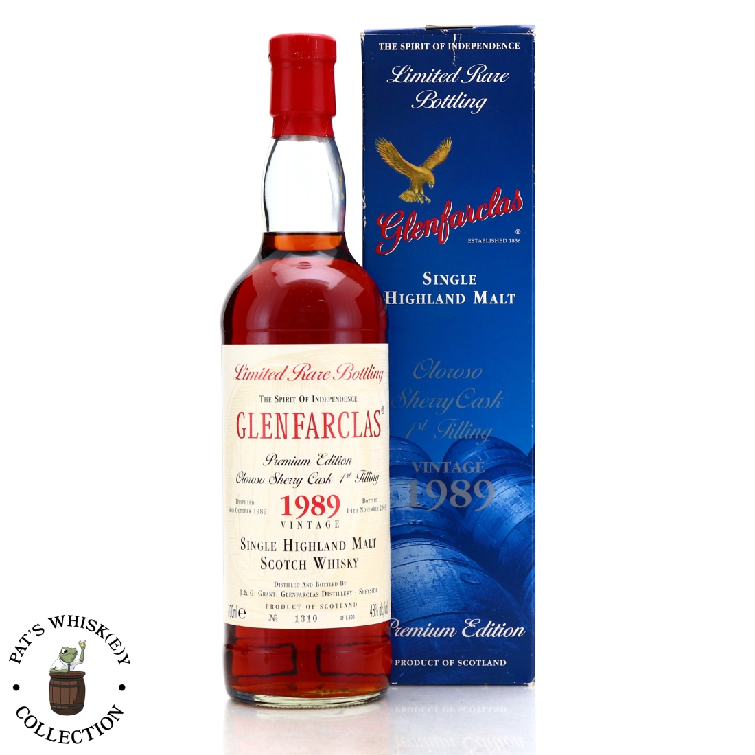 Glenfarclas 1989 Oloroso Sherry Cask 1st Filling 2003