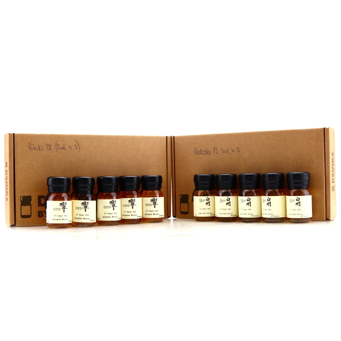 Hakushu 12 Year Old & Hibiki 17 Year Old Sample x 10