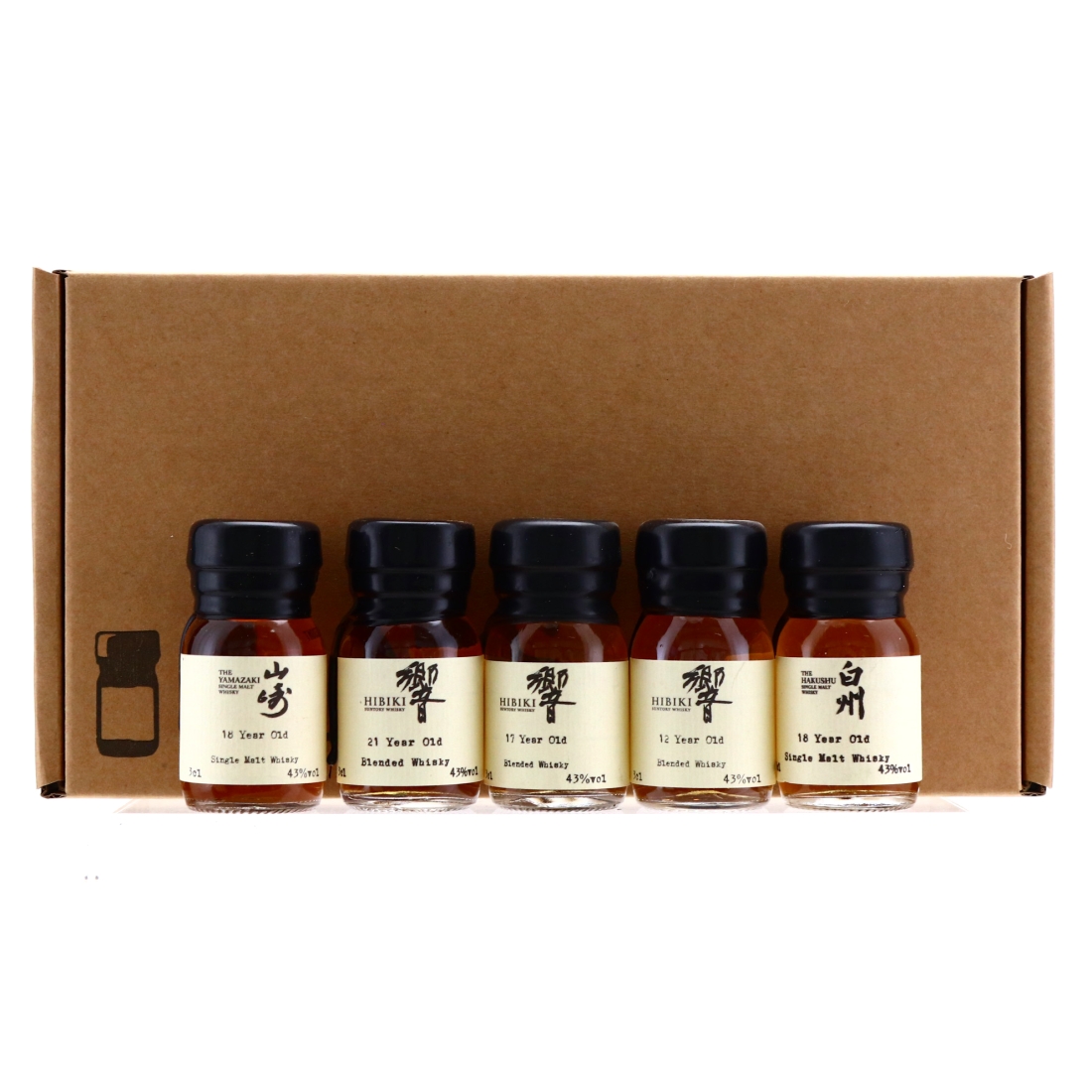 Yamazaki, Hakushu & Hibiki Sample x 5