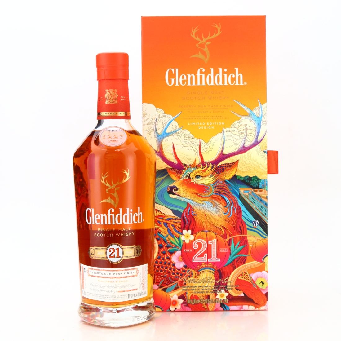 Glenfiddich 21 Year Old Reserva Rum Cask Finish Limited Edition