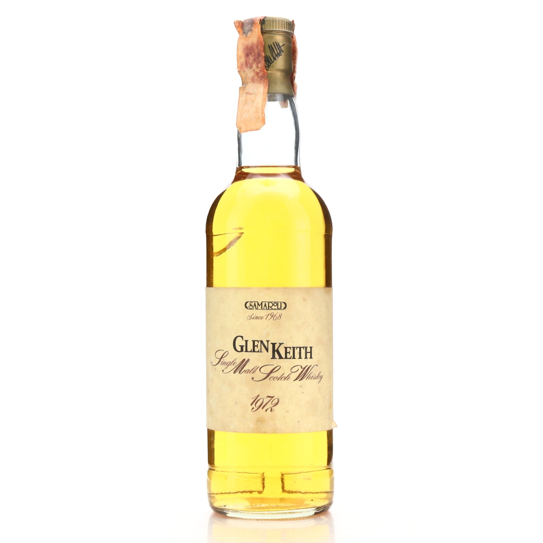 Glen Keith 1972 Samaroli Very Limited Edition / Cream Labels - Signed by Silvano Samaroli