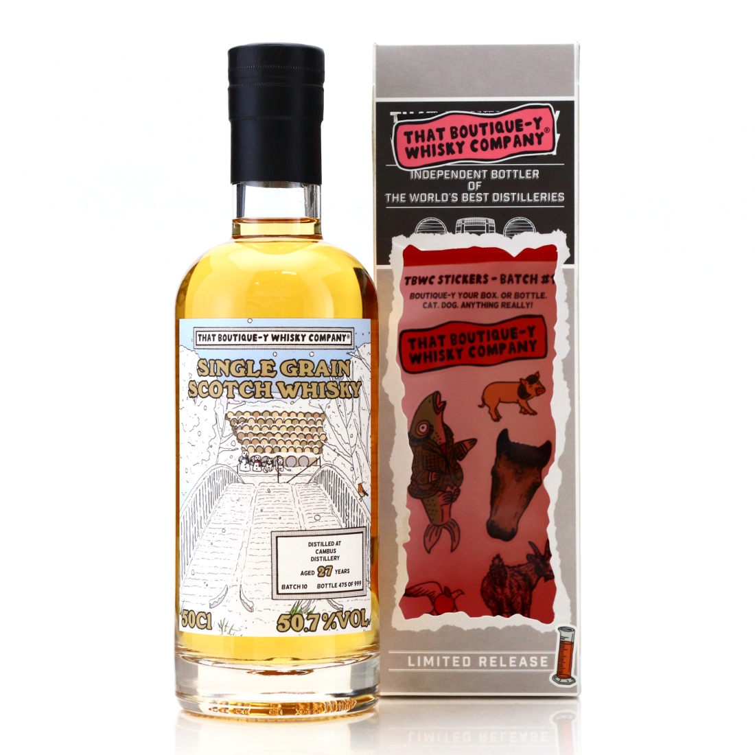 Cambus 27 Year That Boutique-y Whisky Company Batch #10