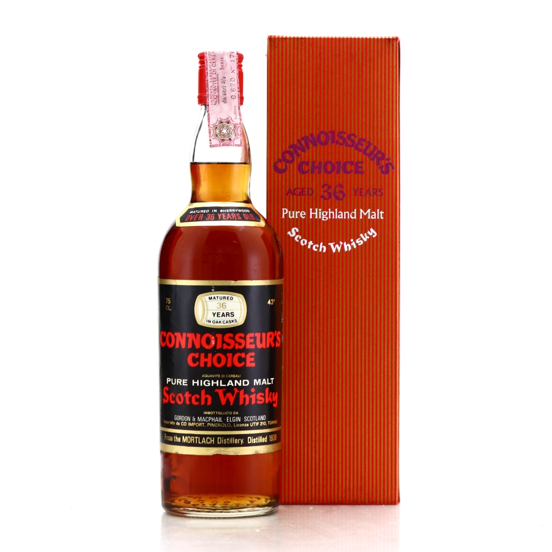 Mortlach 1936 Gordon and MacPhail 36 Year Old / Edward and Edward