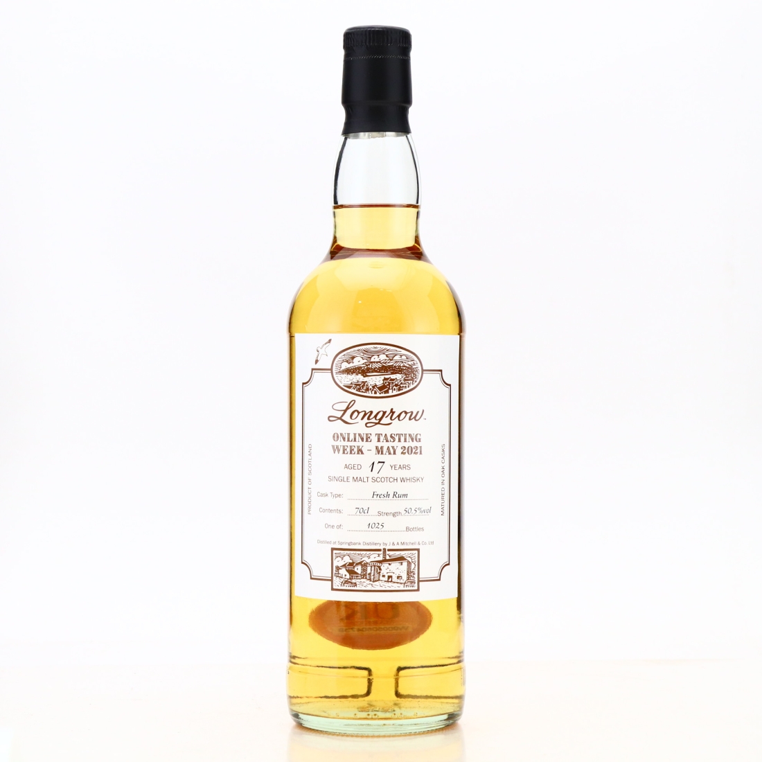 Longrow 17 Year Old Fresh Rum Cask / Online Tasting Week 2021