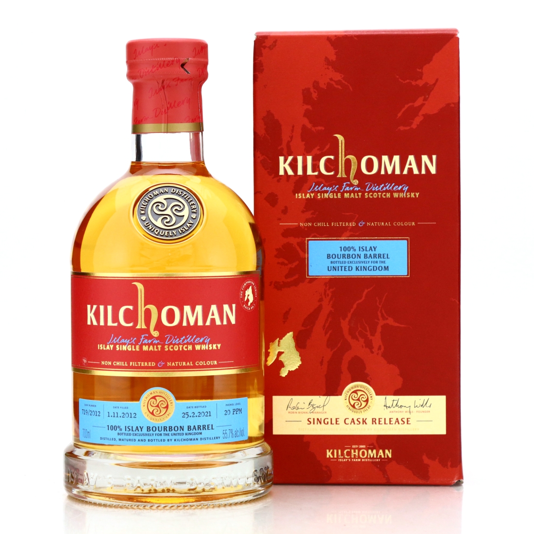 Kilchoman 2012 Comparison Series Batch #1 Cask #719 / UK Exclusive