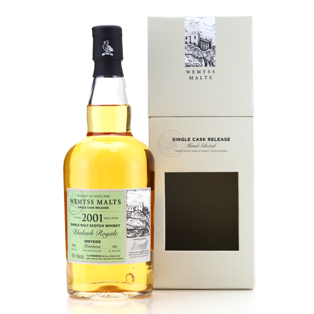 Benrinnes 2001 Wemyss Malt / Rhubarb Royale