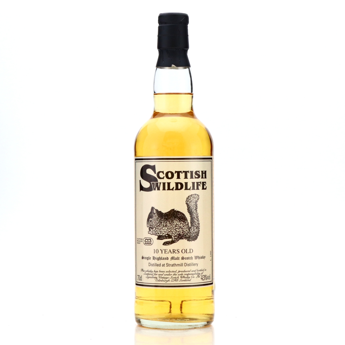 Strathmill 10 Year Old Signatory Vintage / Scottish Wildlife