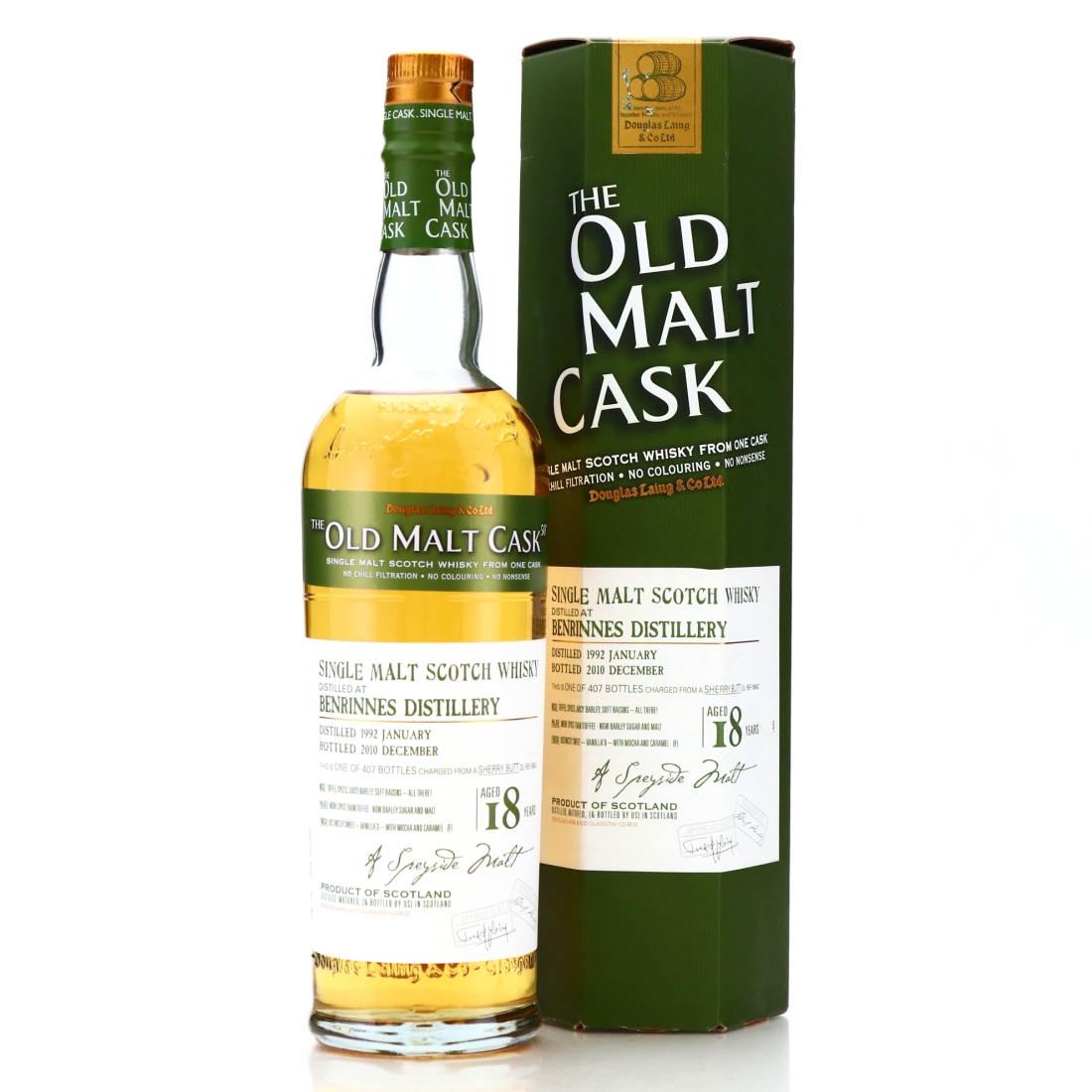 Benrinnes 1992 Douglas Laing 18 Year Old