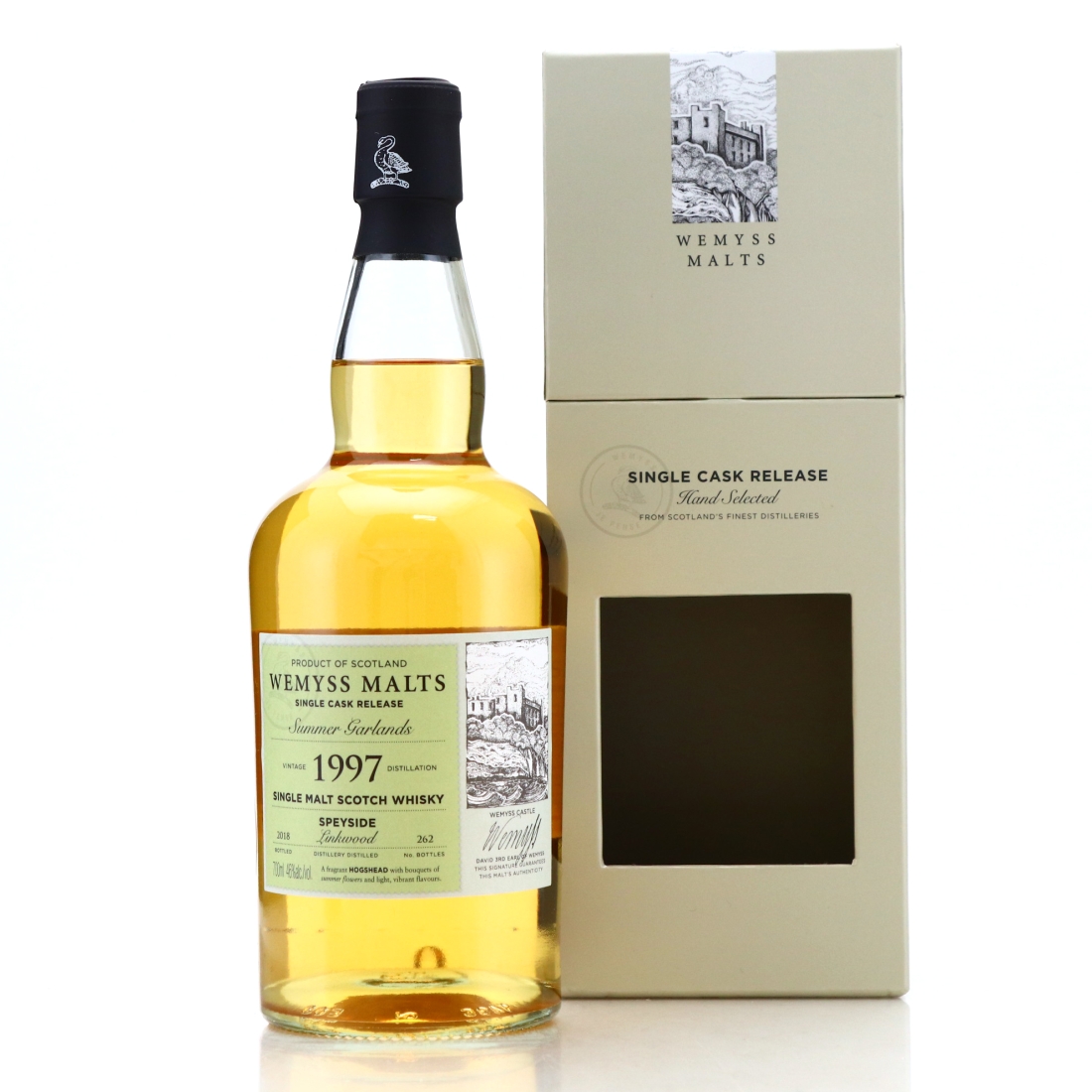 Linkwood 1995 Wemyss Malt / Summer Garlands