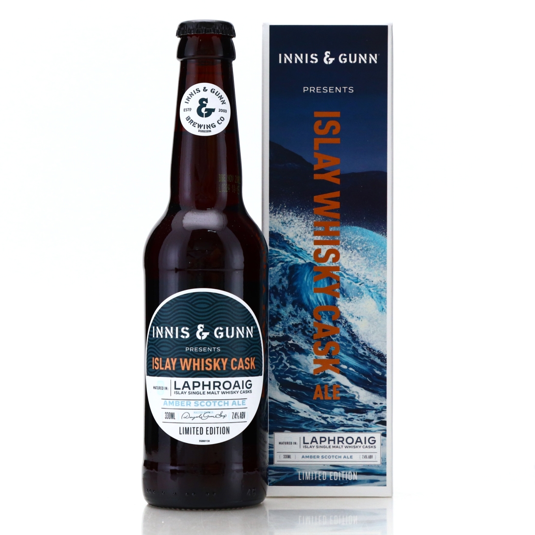 Innis & Gunn Islay Whisky Cask Ale / Laphroaig