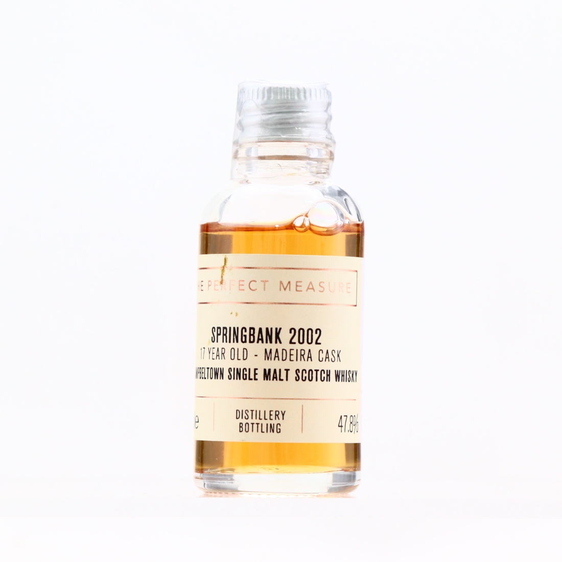 Springbank 2002 Madeira Wood 17 Year Old Sample