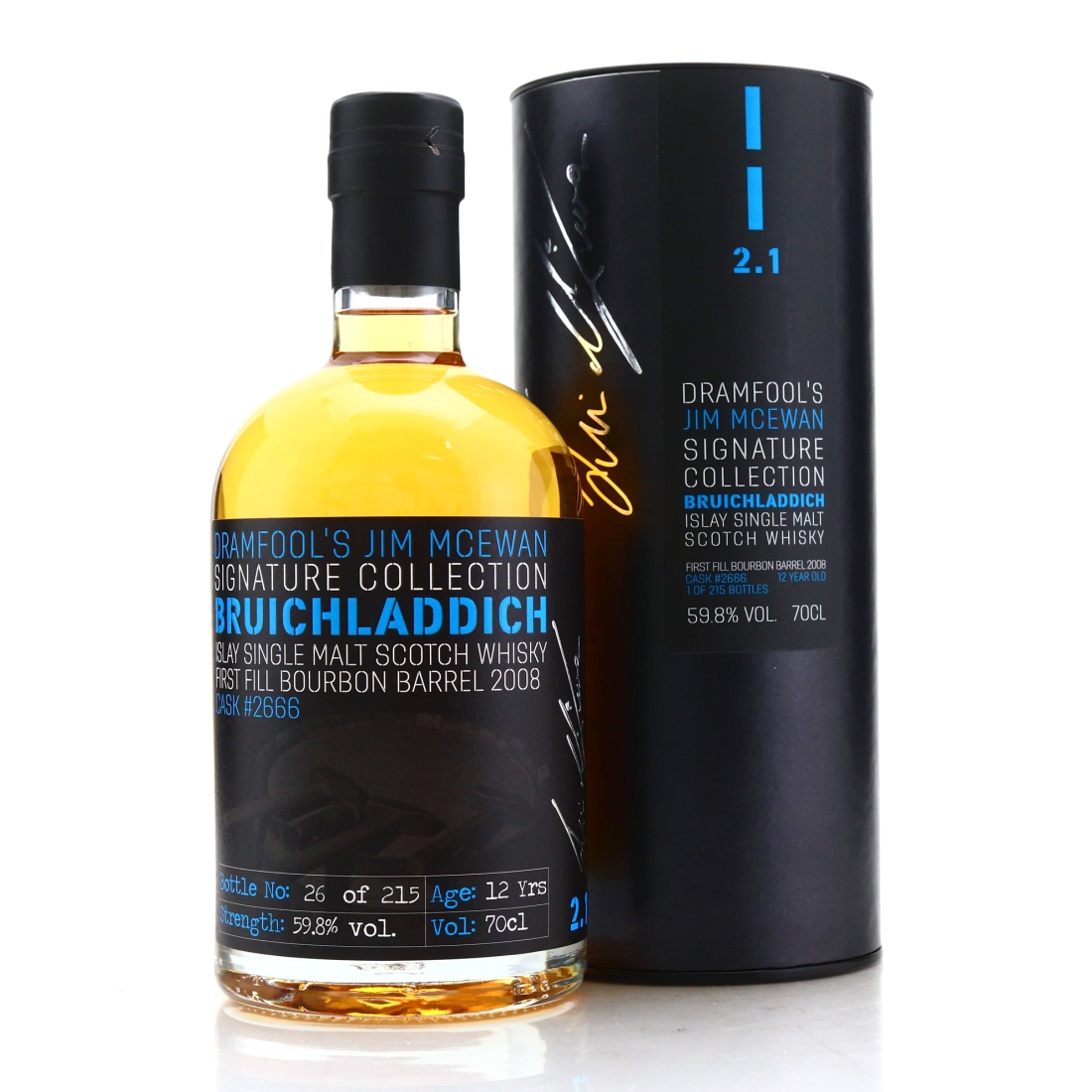 Bruichladdich 2008 Dramfool Jim McEwan Signature Collection 12 Year Old 2.1