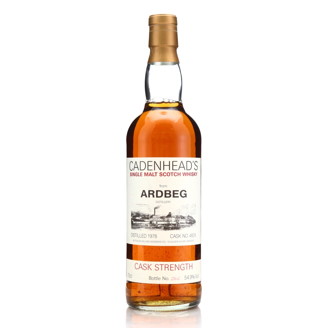 Ardbeg 1978 Cadenhead's Cask Strength