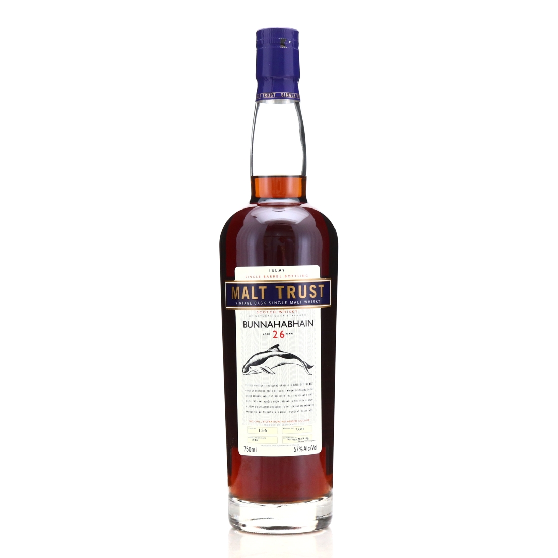 Bunnahabhain 1980 Single Cask 26 Year Old #156 75cl / US Import