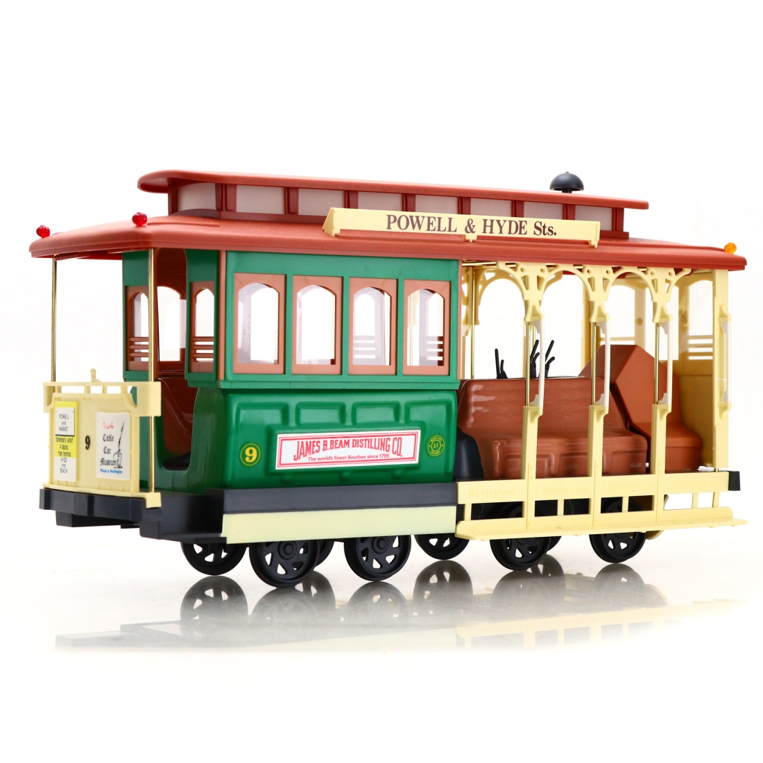 Jim Beam 100 Month Old San Francisco Cable Car Decanter
