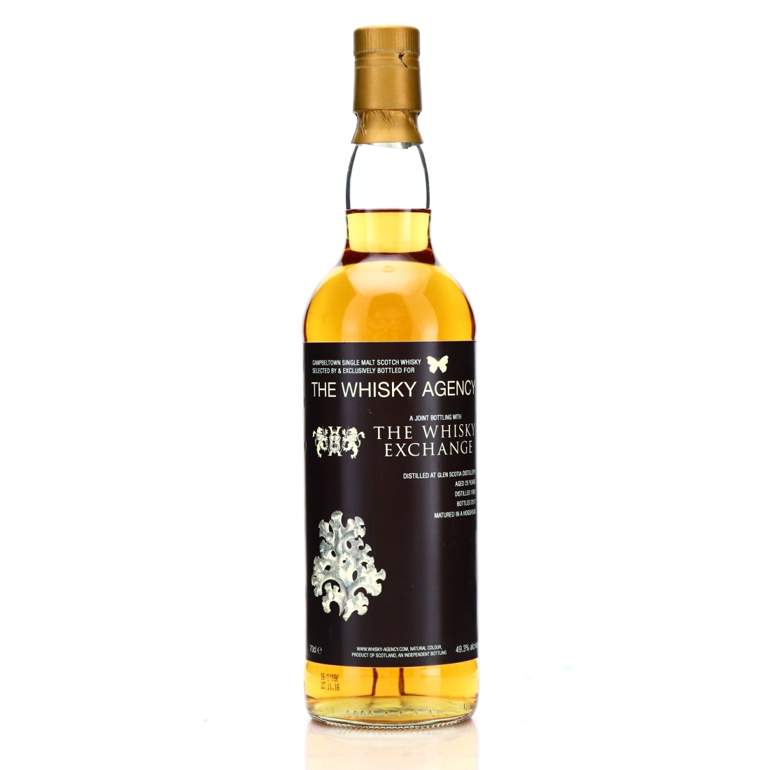 Glen Scotia 1992 Whisky Agency 25 Year Old / TWE