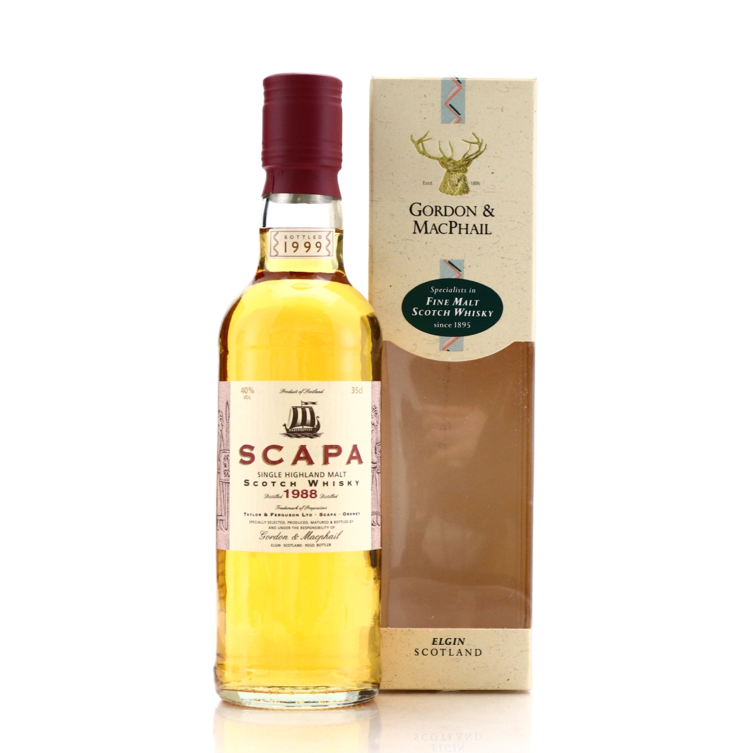 Scapa 1988 Gordon and MacPhail 35cl