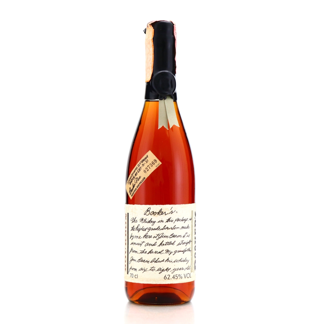 Booker's 8 Year Old Kentucky Straight Bourbon #C87-D-21