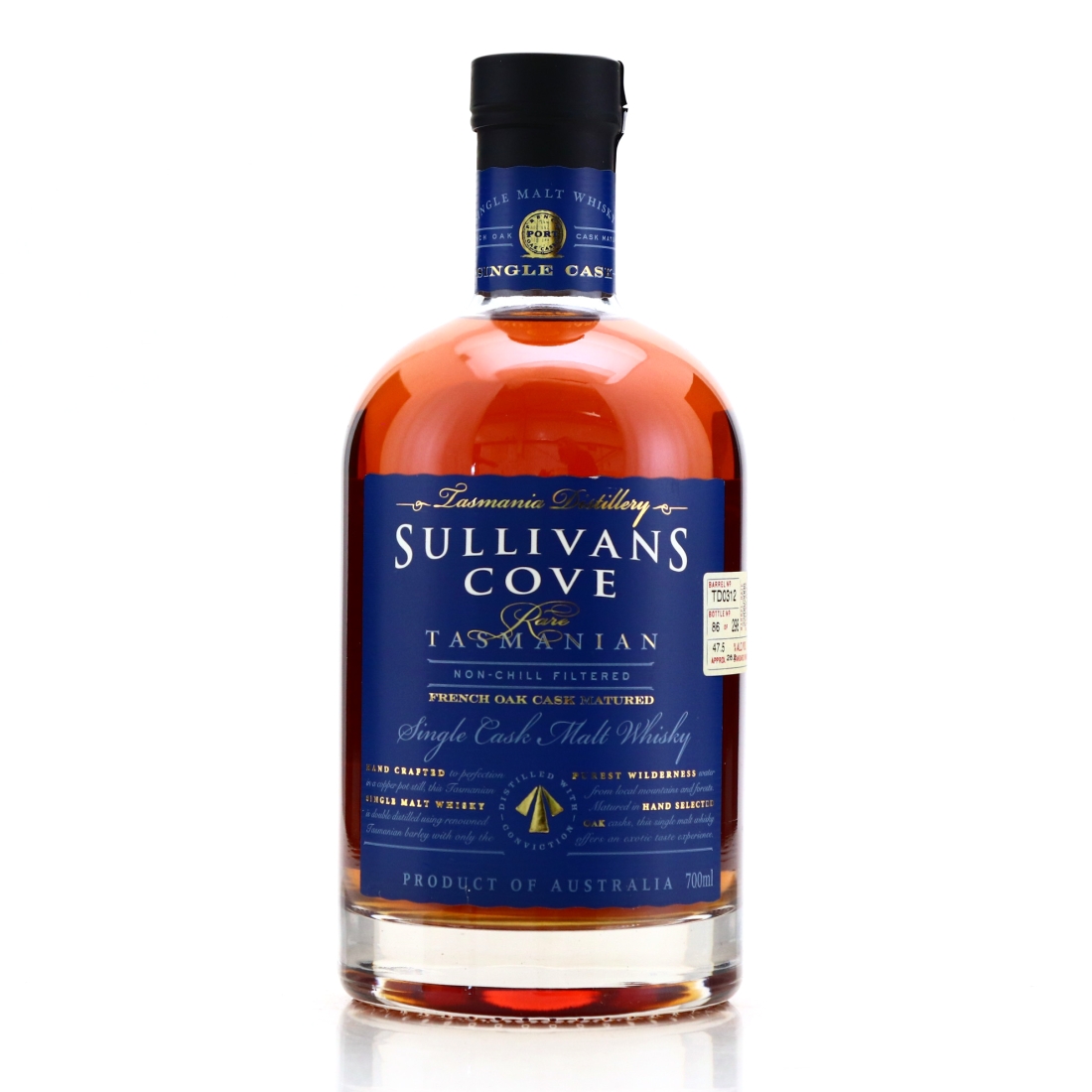 Sullivans Cove 2008 Single French Oak Cask #TD0312
