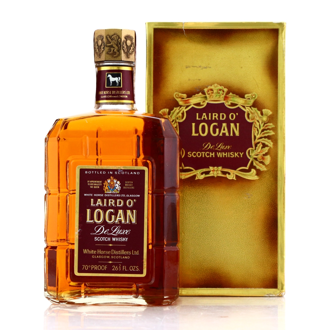 Laird o' Logan Deluxe Scotch Whisky 1970s