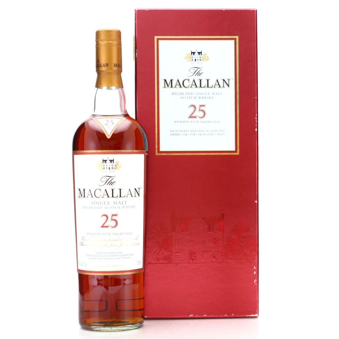 Macallan 25 Year Old mid-2000s 75cl / US Import