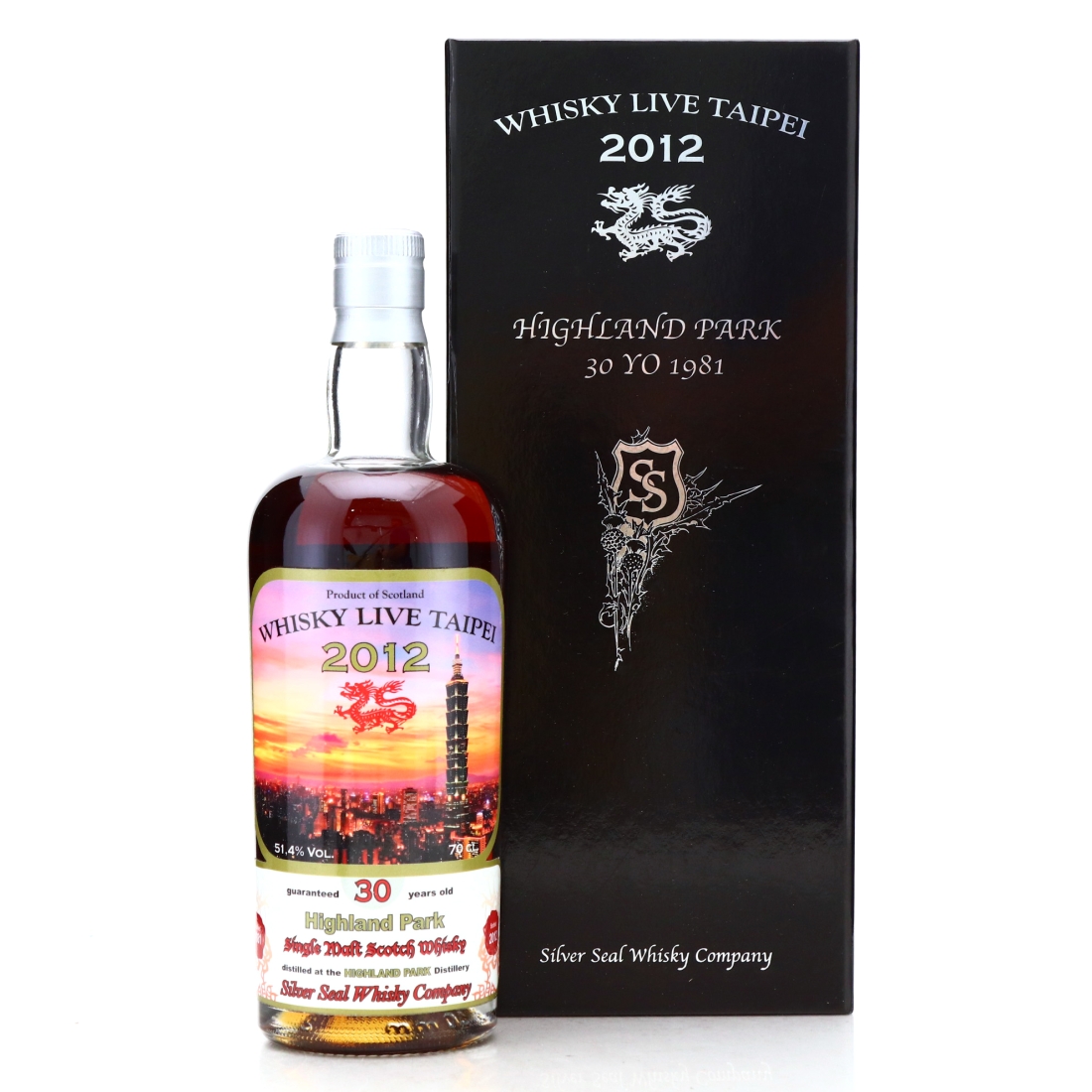 Highland Park 1981 Silver Seal 30 Year Old / Whisky Live & The Auld Alliance