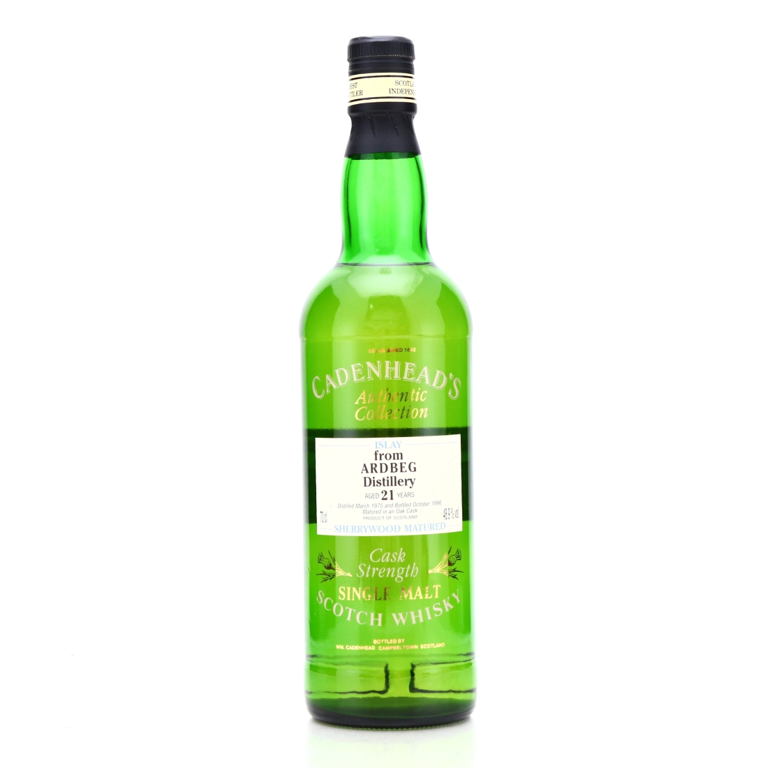 Ardbeg 1975 Cadenhead's 21 Year Old Sherry Wood