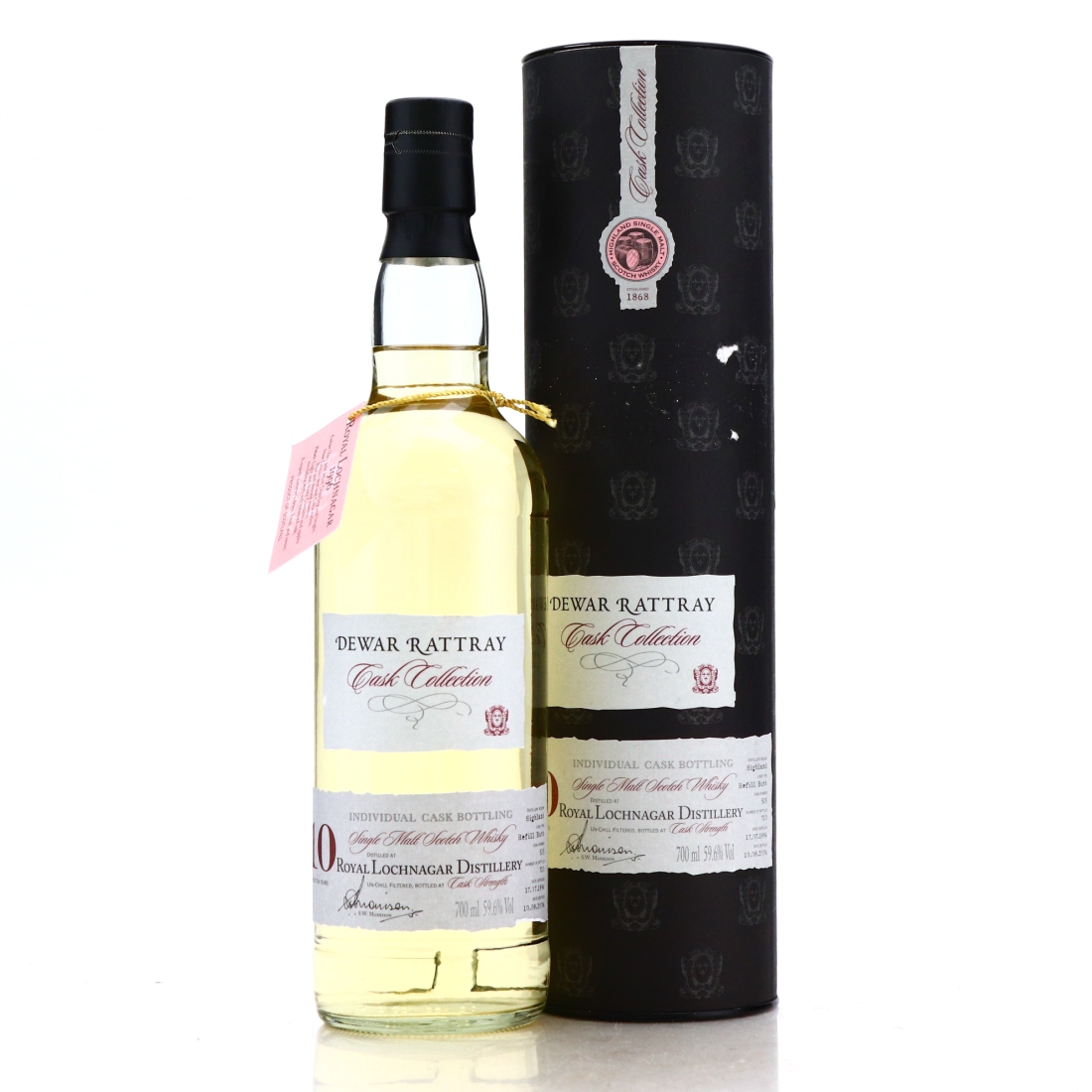Royal Lochnagar 1996 Dewar Rattray 10 Year Old