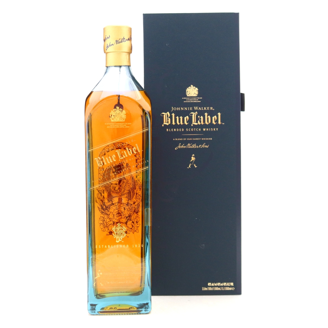Johnnie Walker Blue Label Zodiac Series 1 Litre / Dragon Edition