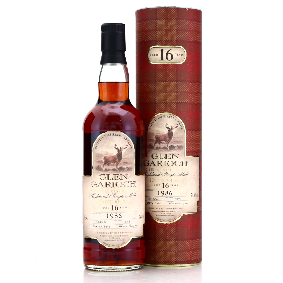 Glen Garioch 1986 Single Cask 16 Year Old #3065