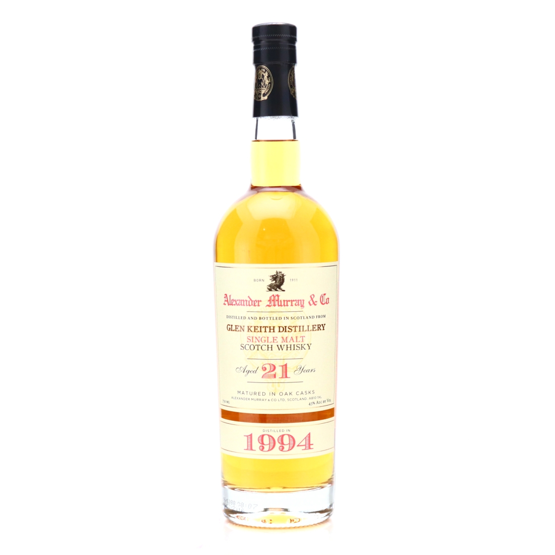 Glen Keith 1994 Alexander Murray 21 Year Old 75cl / US Import