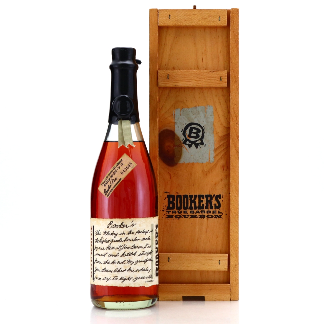 Booker's 7 Year Old Kentucky Straight Bourbon #C87-D-14