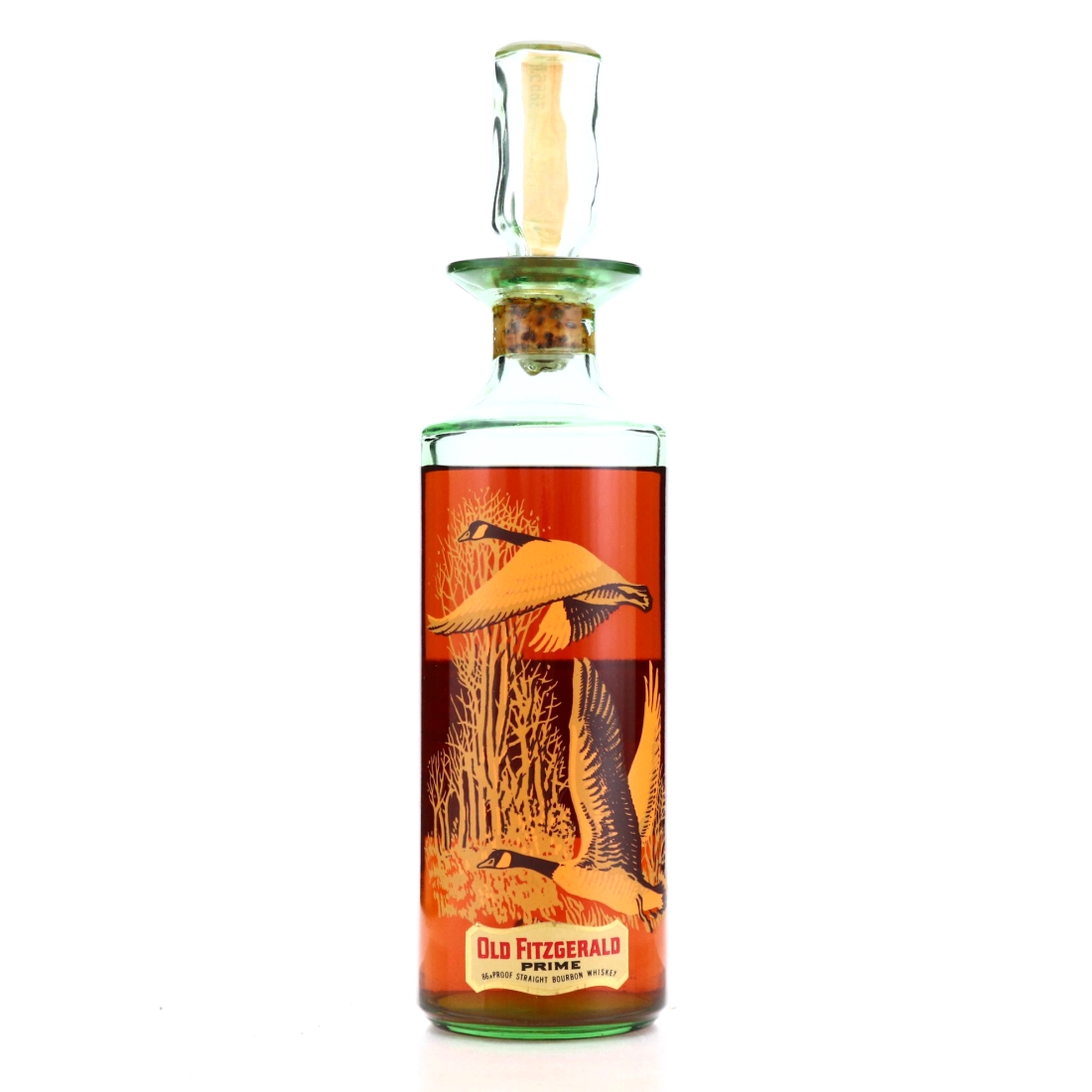 Old Fitzgerald 7 Year Old Prime Wildlife Decanter 1970 / Stitzel-Weller