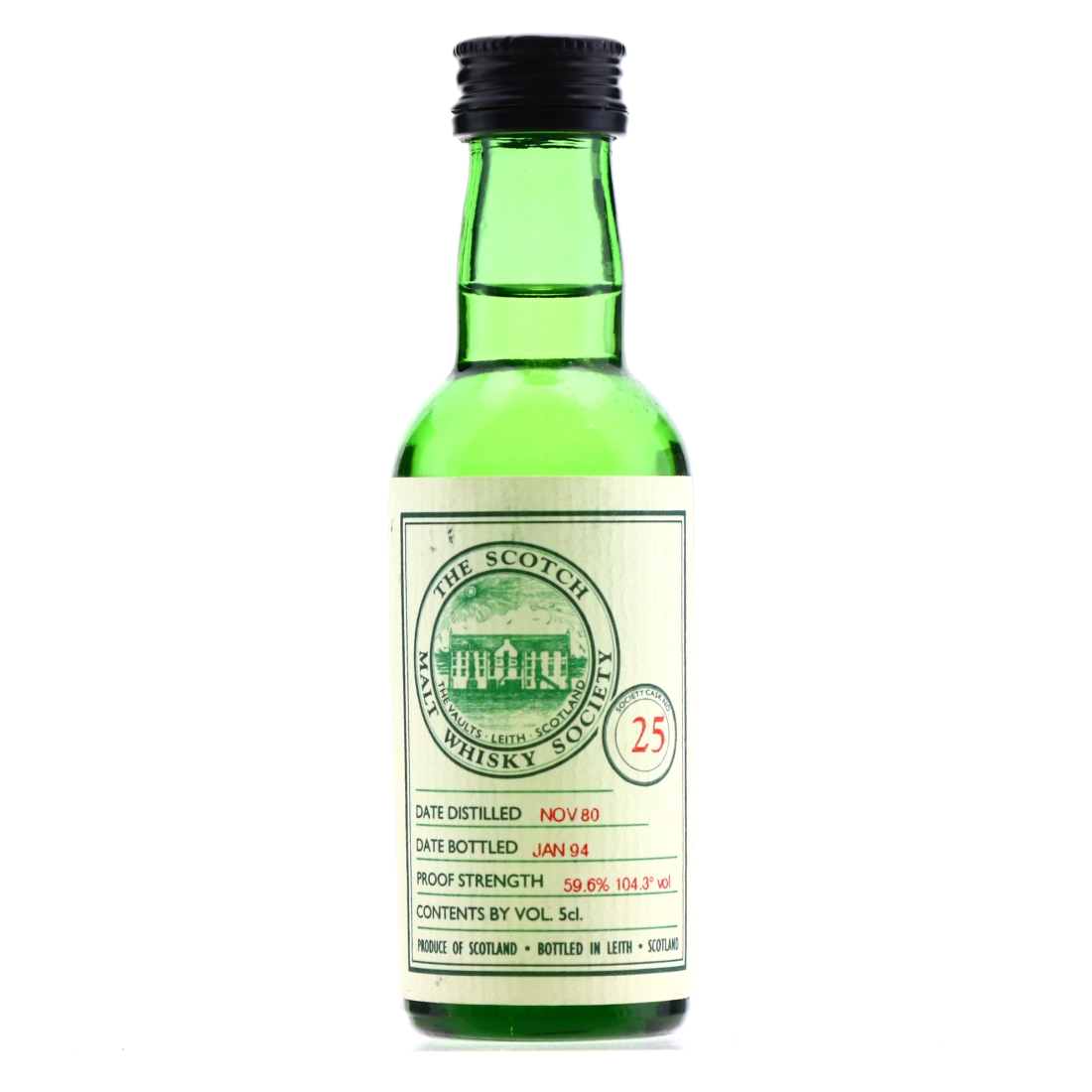 Rosebank 1980 SMWS Miniature