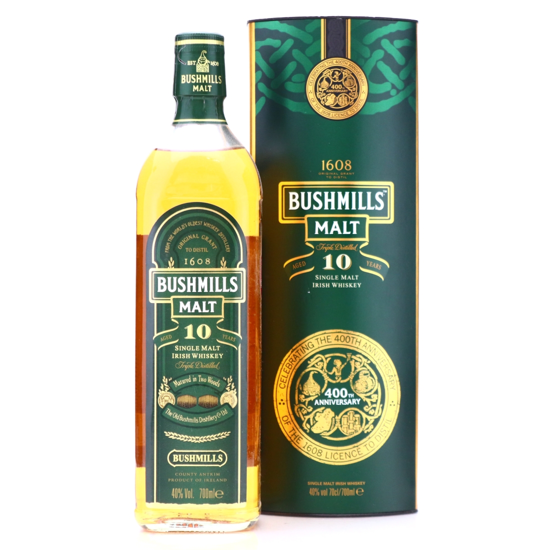 Bushmills 10 Year Old Single Malt/ 400th Anniversary