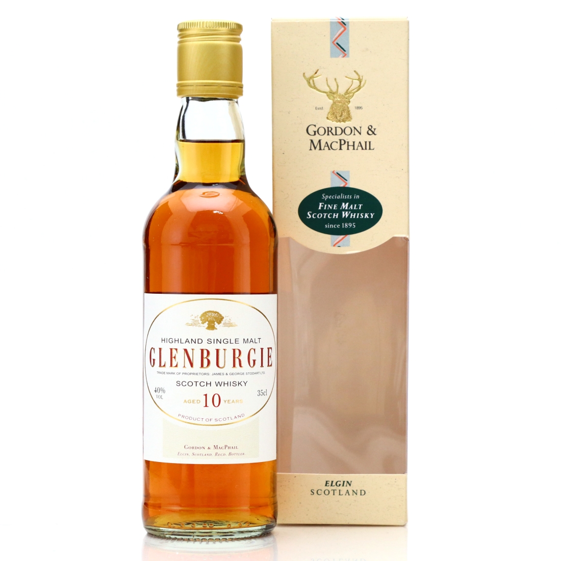 Glenburgie 10 Year Old Gordon and MacPhail 35cl