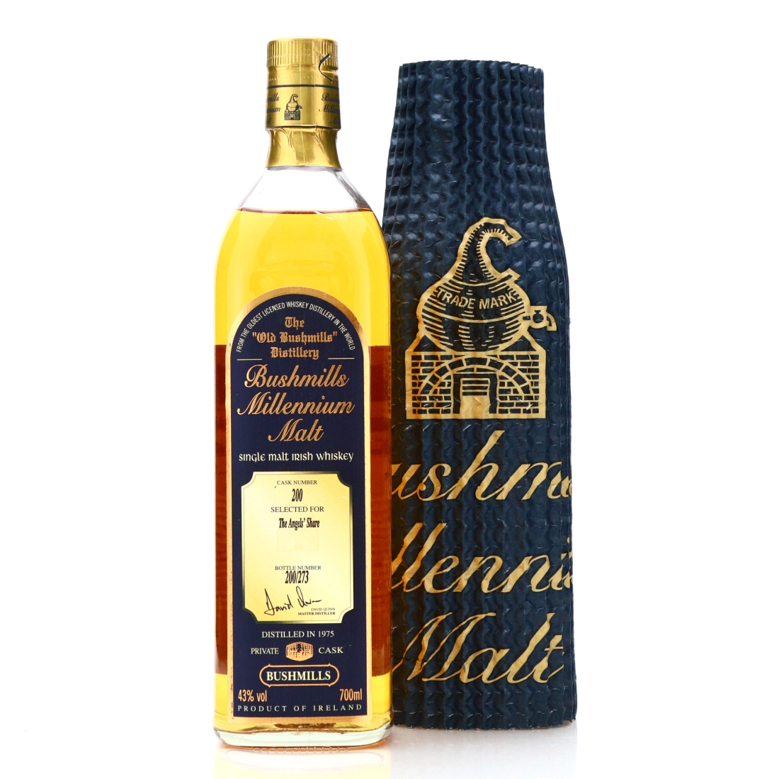 Bushmills 1975 Millennium Malt Single Cask #200 / The Angel's Share